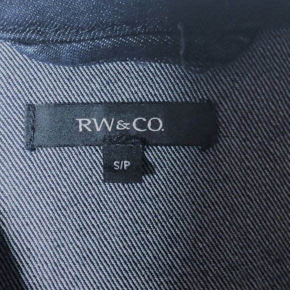 RW&CO Like new! Dark Blue Wash Denim Jacket-small - Picture 3 of 9
